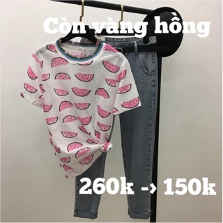 Áo thun hình dưa hấu