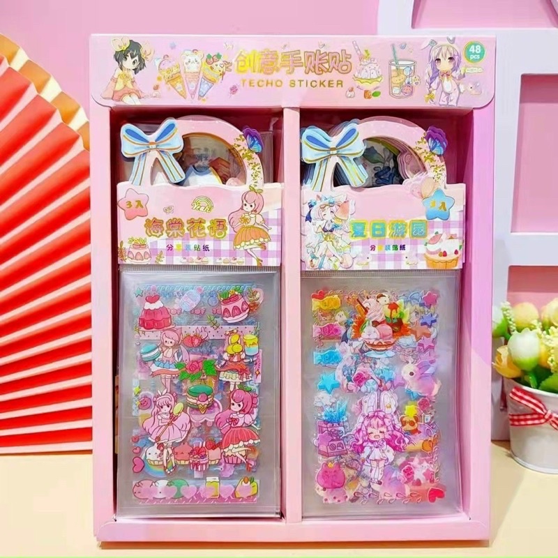 Túi sticker 3 tấm