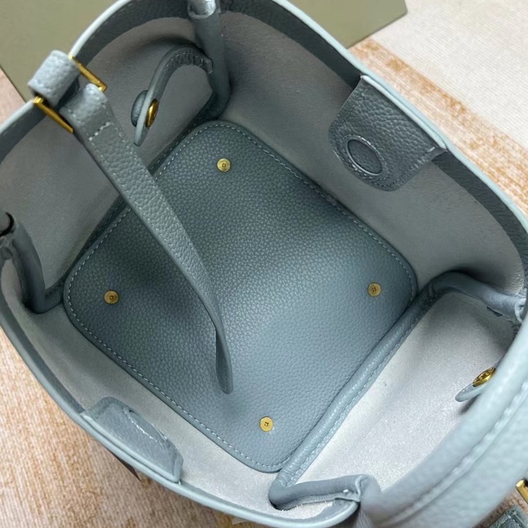 Songmont Túi Xách Da Bò Sức Chứa Lớn Màu Xanh Dương Rau Củ Quả Thời Trang Thường Ngày Cho Nữ SO777777