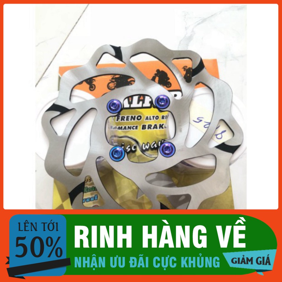 [GIÁ HUỶ DIỆT] Đĩa thắng trước galfer+4 ốc gr5 ex135,sirius,ws110,ab125 MS 600 ĐẠI KA GROUP