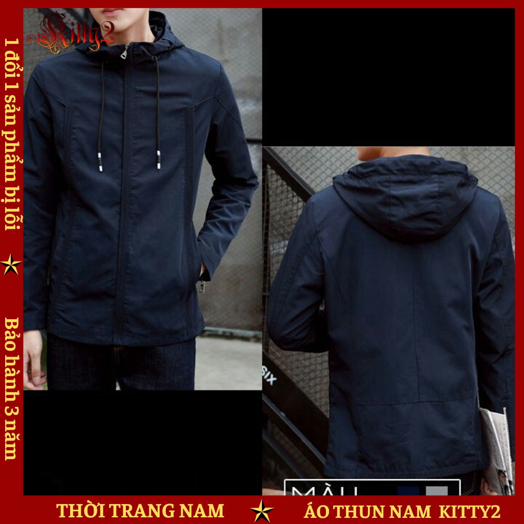 💥SIÊU SALE💥 Áo khoác nam - Áo khoác Stay Real vải dù hai lớp Hàn Quốc cao cấp KITTY2