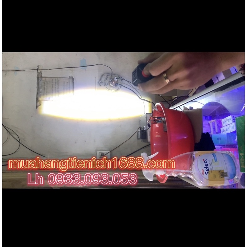 Đèn trợ sáng bi cầu Bma - tích hợp công tắc passing trên đèn