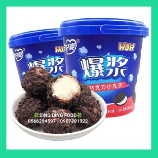 [ 1 Thùng 16 Xô ] Bánh Socola Oreo Nhân Sữa Tan Chảy 118g Đài Loan - DING DING FOOD