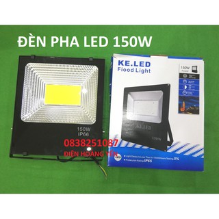 Đèn pha LED 150W ánh sáng trắng - chống nước - chóa kim cương hiệu suất cao