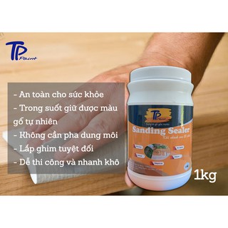 SƠN LÓT TRONG gỗ gốc nước không mùi và an toàn sức khoẻ - TPpaint