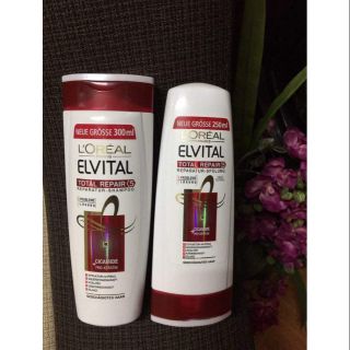 Cặp dầu gội- xả loreal