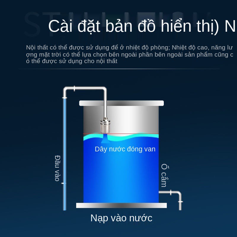 Van phao cảm ứng tự động inox 304 bếp vòi tiết kiệm nước kho báu khách sạn van tiết kiệm nước thông minh