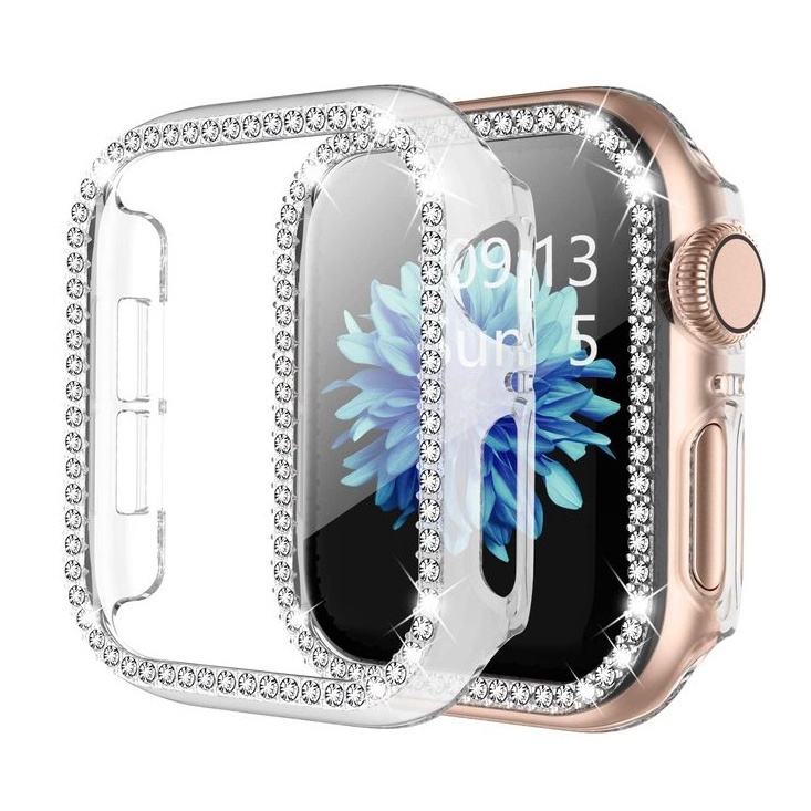 Ốp Bảo Vệ Mặt Đồng Hồ Thông Minh Apple Watch Series 7 6 5 4 3 41mm 45mm 38mm 40mm 42mm 44mm 7