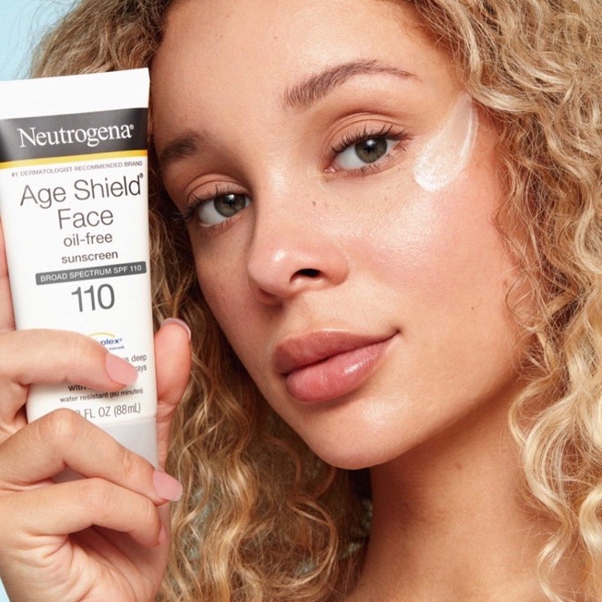 Kem Chống Nắng Neutrogena Age Shield Face Oil-Free Lotion Sunscreen Broad Spectrum SPF 110 (88ml)