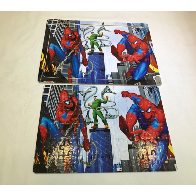 Tranh ghép mảnh người nhện siêu anh hùng vũ trụ điện ảnh Marvel