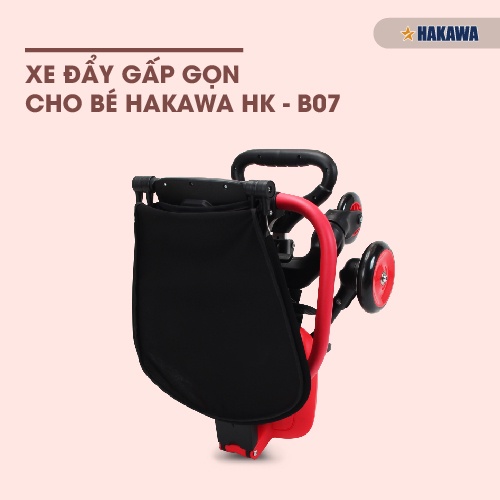 Xe đẩy gấp gọn em bé HAKAWA - HK-B07 - Sản phẩm chính hãng