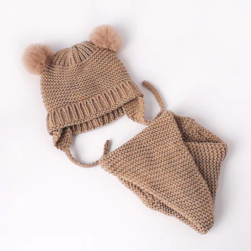 Set khăn mũ zara  cho bé