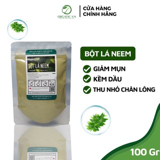 100GR Bột lá neem nguyên chất Organic - Bột handmade - B2.003