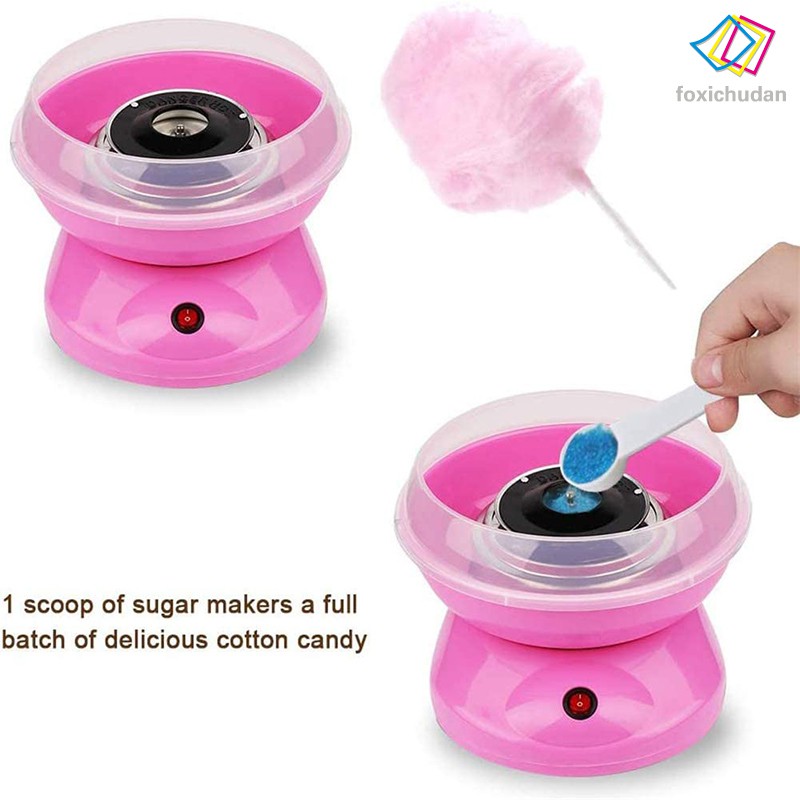 [FCD] Nostalgia Hard and Sugar Free Countertop Cotton Candy Maker DIY Children Cotton Candy Marshmallow Maker