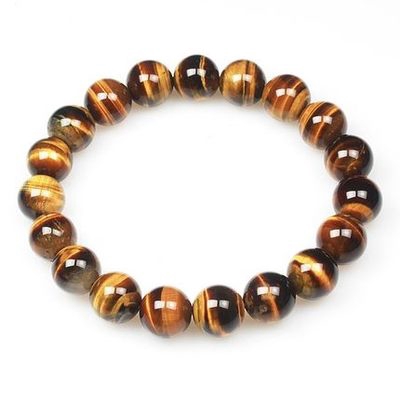 8mm Natural African Roar Natural Tiger's Eye stone Round Beads bracelet
