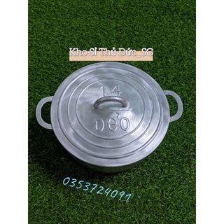 Nồi gang đúc thủy lực size 24cm siêu dày siêu giữ nhiệt