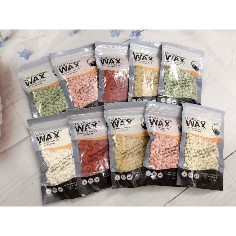 (Tặng que)Sáp Wax Lông Nóng Hạt Đậu HARD WAX BEAN 100g Đủ Màu Cho Quý Khách Lựa Chọn