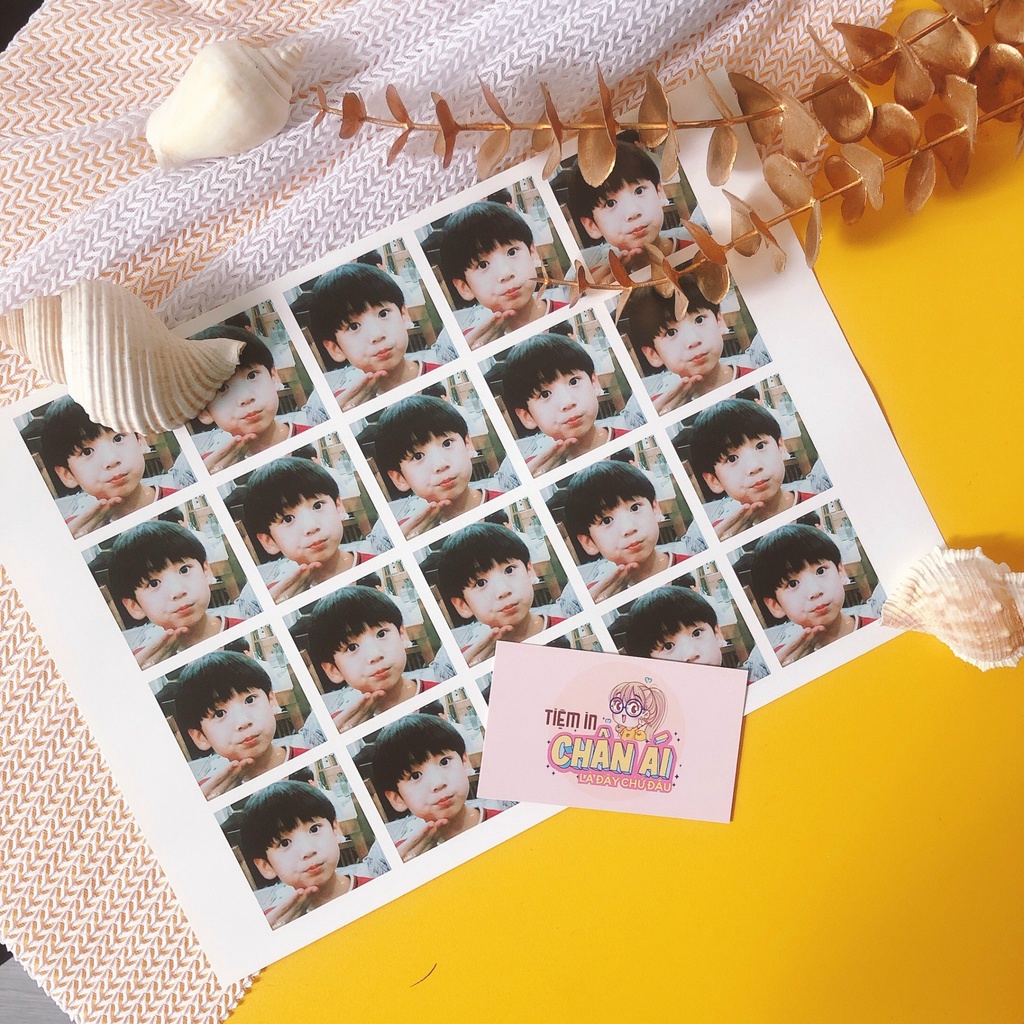 In sticker niêm phong idol theo yêu cầu  - Loại tem nhựa chống nước