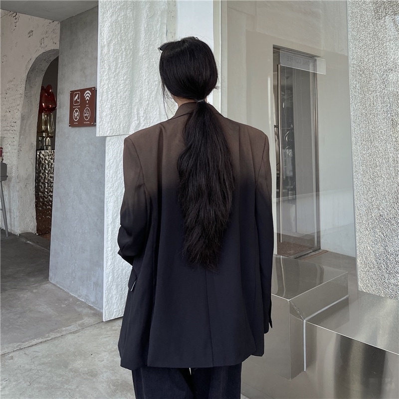 TKLIHN Áo khoác VEST ulzzang OVERSIZE loang màu phong cách FASHIONITA 2022 Áo khoác BLAZER ULZZANG