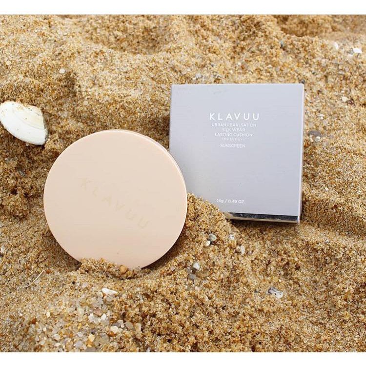 Phấn Nước Klavuu Urban Pearlsation Silk Wear Lasting cushion SPF 35++ | BigBuy360 - bigbuy360.vn