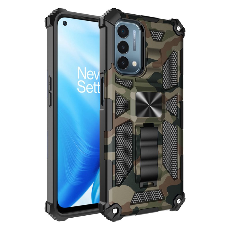 Ốp điện thoại có giá đỡ nam châm chống sốc cho Oppo A54 4g A55 A54 A74 A93