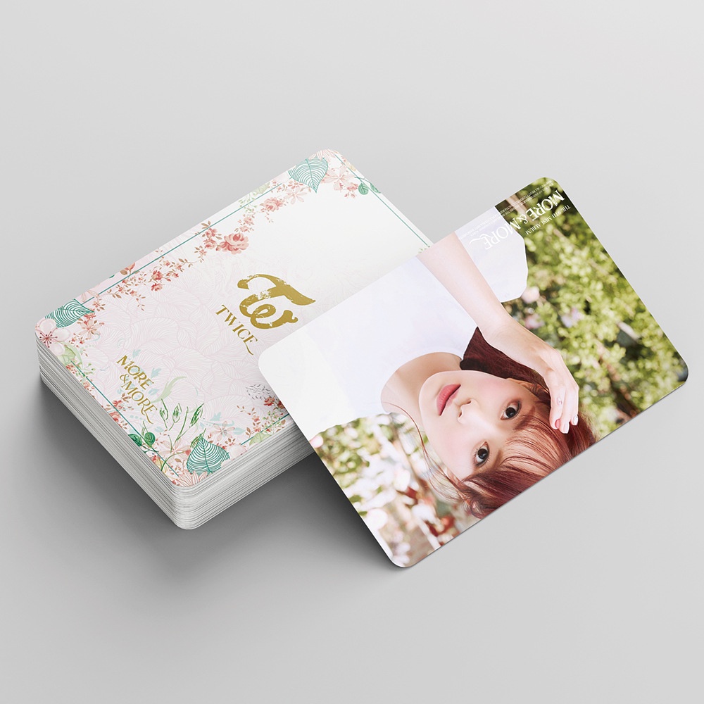 Bộ sưu tập Lomo Card Twice Album MORE&MORE 2022 album thần tượng kpop 54 ảnh/hộp