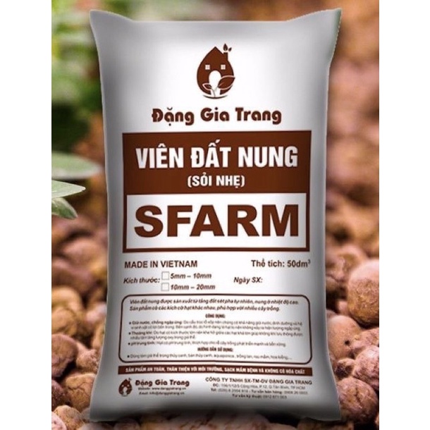 Viên đất nung  - Bao 5dm3  - 2.5kg/túi - hgct3