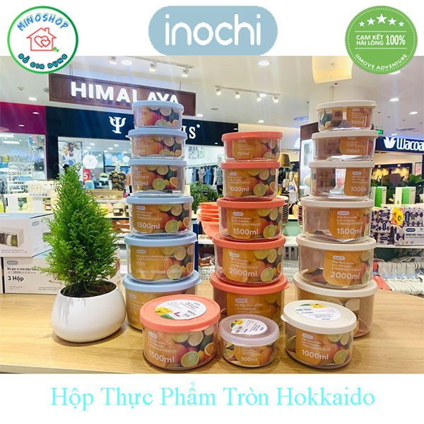 [5 Size] Hộp Đựng Thực Phẩm Dạng Tròn Hokkaido, Hộp Bảo Quản Thức Ăn Tiện Lợi Cho Gia Đình | BigBuy360 - bigbuy360.vn