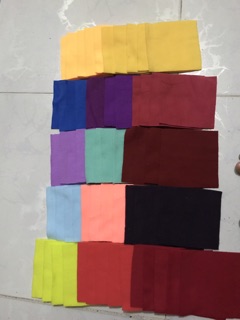 Combo vải và phụ kiện handmade