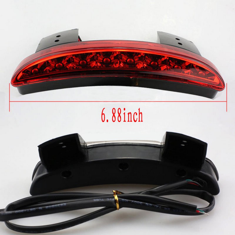 FENDER Đèn LED phanh gắn đuôi xe Harley Davidson XL883/1200 ✨Shuixudenise