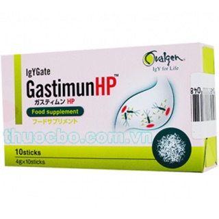 Thuốc hỗ trợ tiêu hóa Gastimun-Hp | Hộp 10 gói x 4g