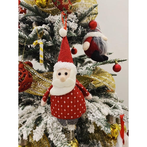 TUẦN LỘC & ÔNG NOEL BÔNG TRANG TRÍ CÂY NOEL