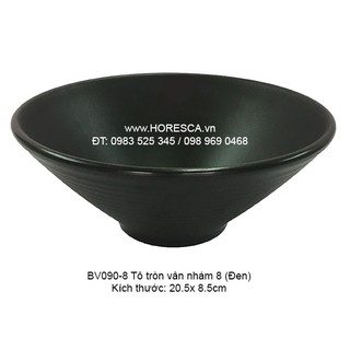 Bv090-8 tô tròn nhám 8"