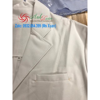 Áo Blouse dài bác sĩ Nam