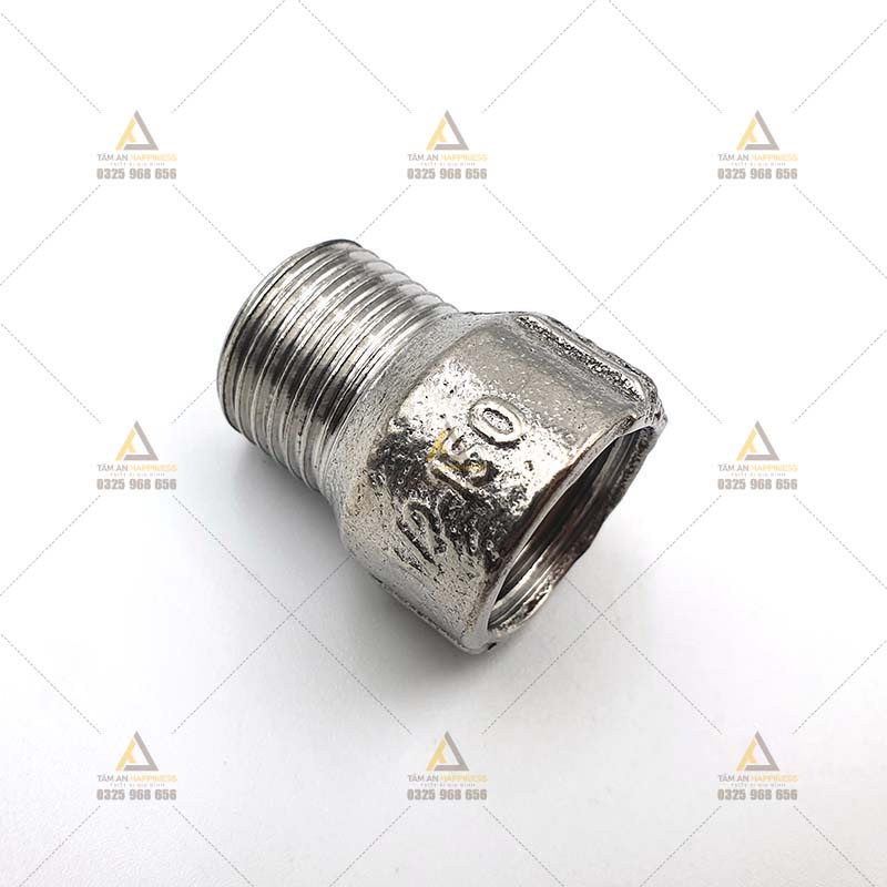 [FreeShip] Nối ren trong ren ngoài, lơ sần Inox Sus304 không gỉ (Lơ 21mm)