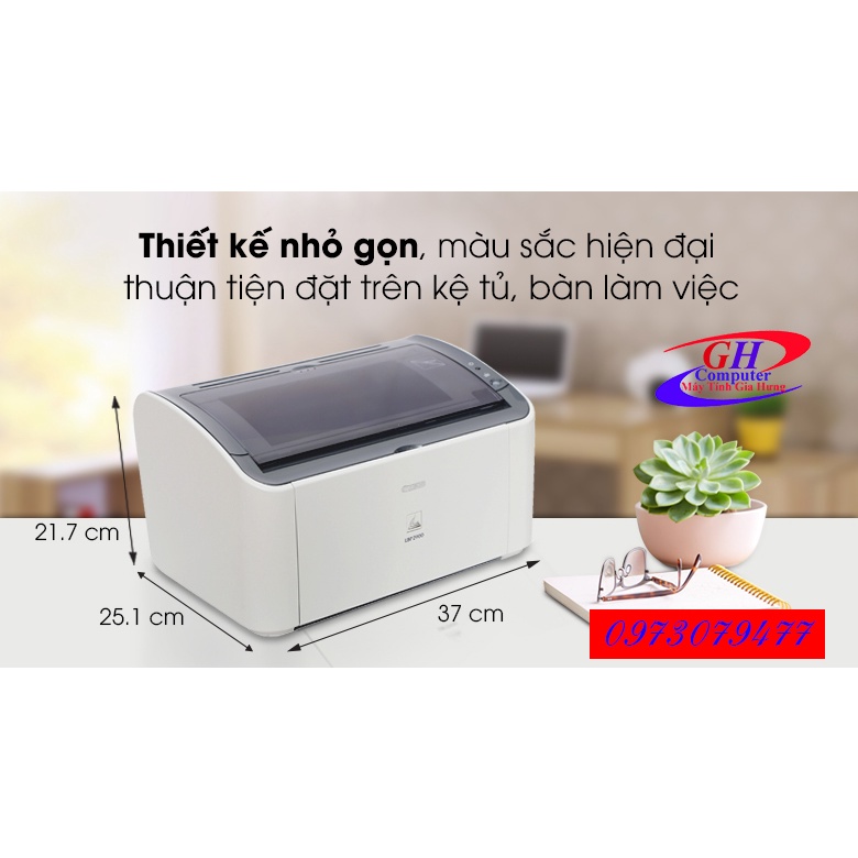 Máy In Laser Trắng Đen Canon LBP2900