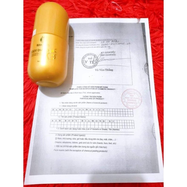 Combo Kem Dưỡng Trắng Da,Chống Nắng Body Bamboo Ngày và Đêm