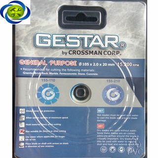 LƯỠI CẮT GESTAR 155-110