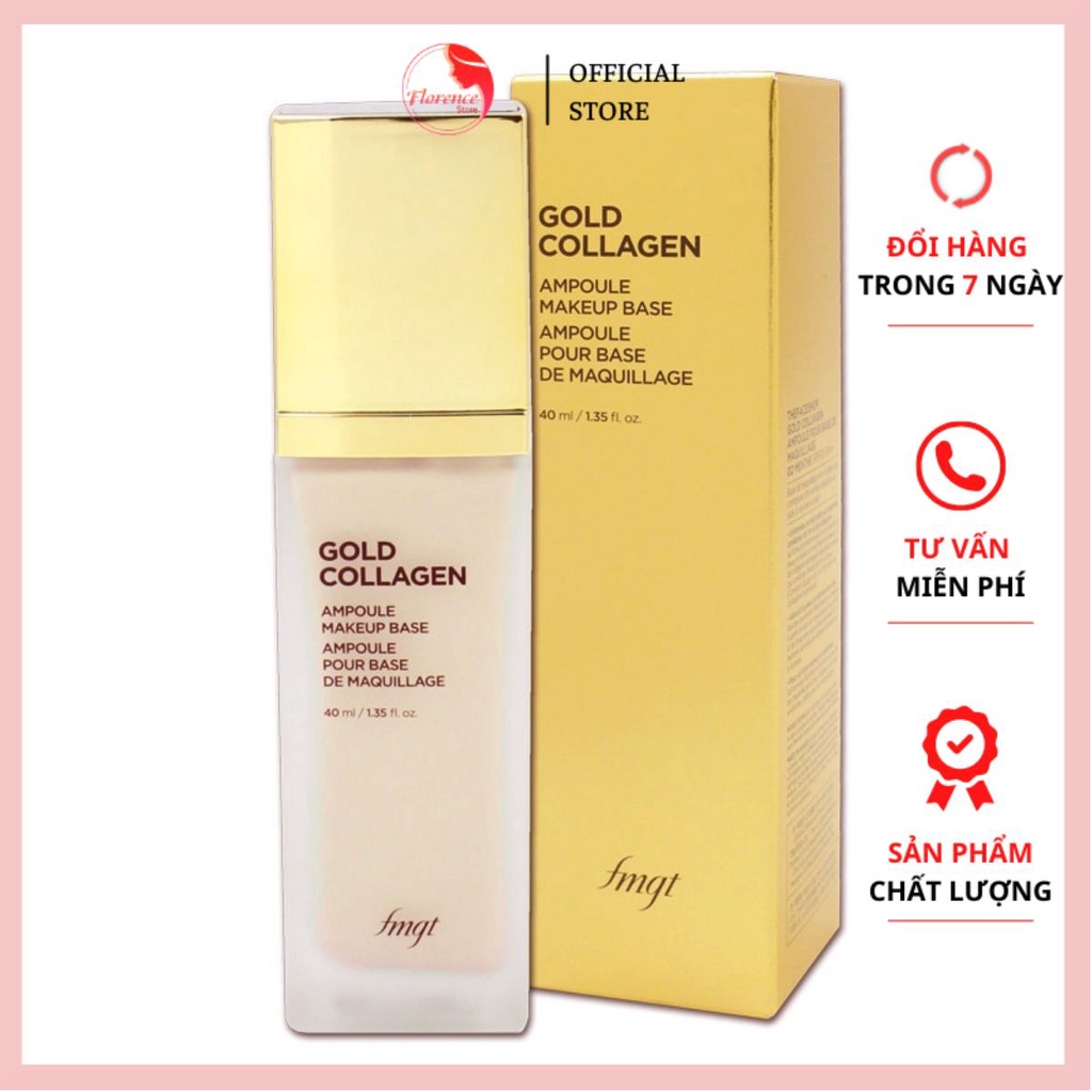 Kem Nền The Face Shop Gold Collagen Ampoule Foundation SPF 30