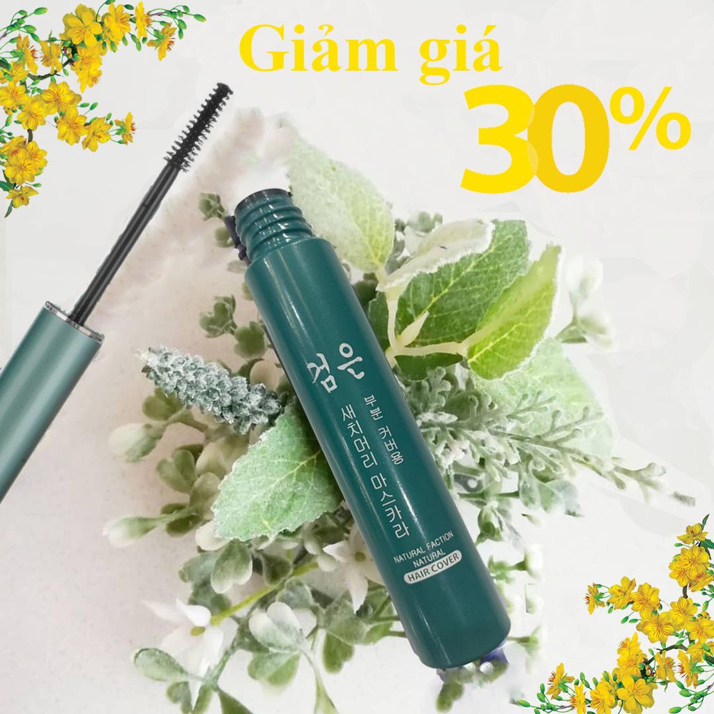 Bút Nhuộm Đen Tóc ⚡FreeShip⚡ Che Phủ Tóc Bạc Chính Hãng - Nhuộm Đen Tóc Ngay Tại Nhà Với Thành Phần Thảo Dược Tự Nhiên