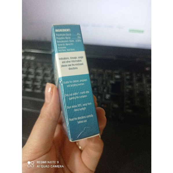 OSPHARTAMIN dung dịch nhãn khoa phòng ngừa đau mắt rửa trôi bụi bẩn