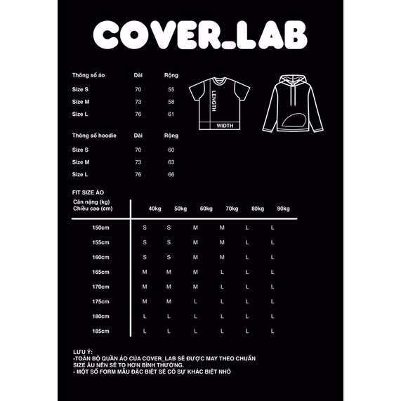 ÁO HOODIE COVER LAB MÀU XÁM - HOẠ TIẾT THÊU