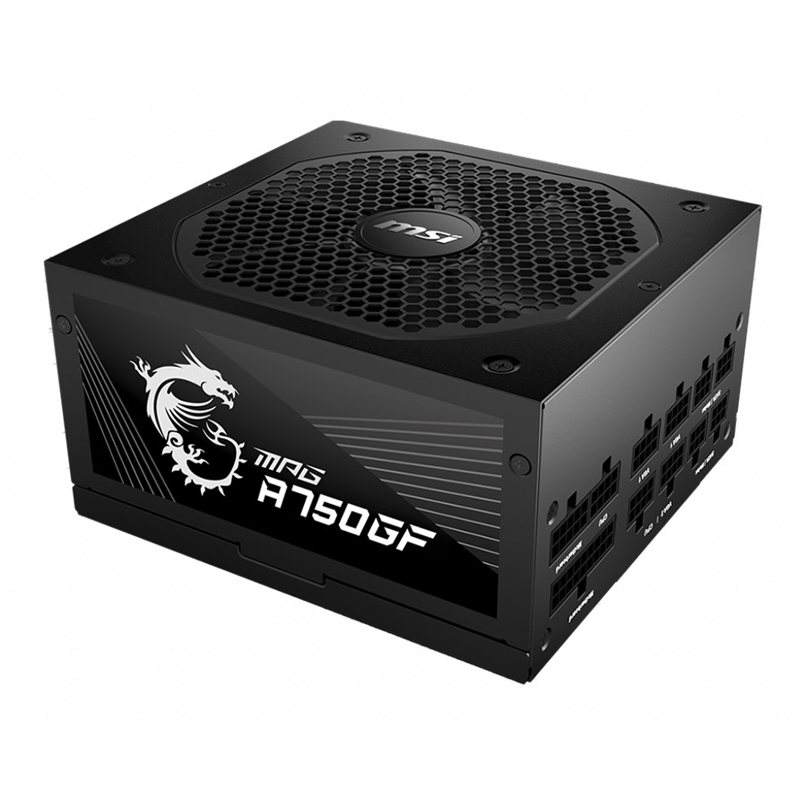Nguồn máy tính MSI MPG A750GF 750W  - Hàng Chính Hãng