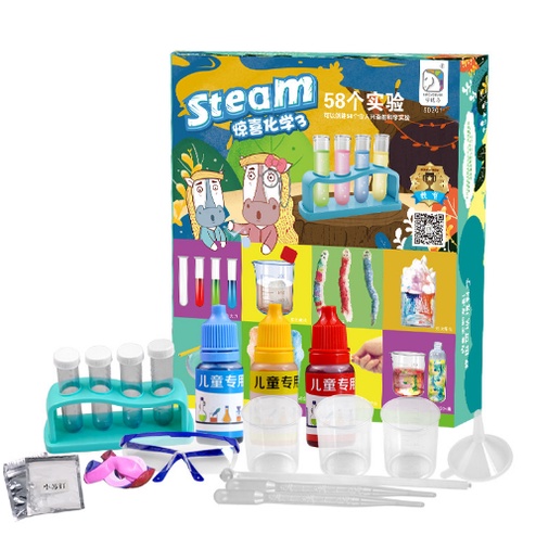 Đồ chơi khoa học Stem phát triển trí tuệ cho trẻ,đồ chơi steam set 14 thí nghiệm khoa học cho bé-Shopmina123