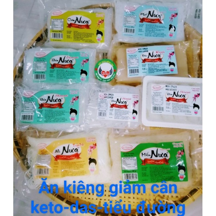 3 bún nưa 2 mì nưa không tinh bột ăn kiêng keto das