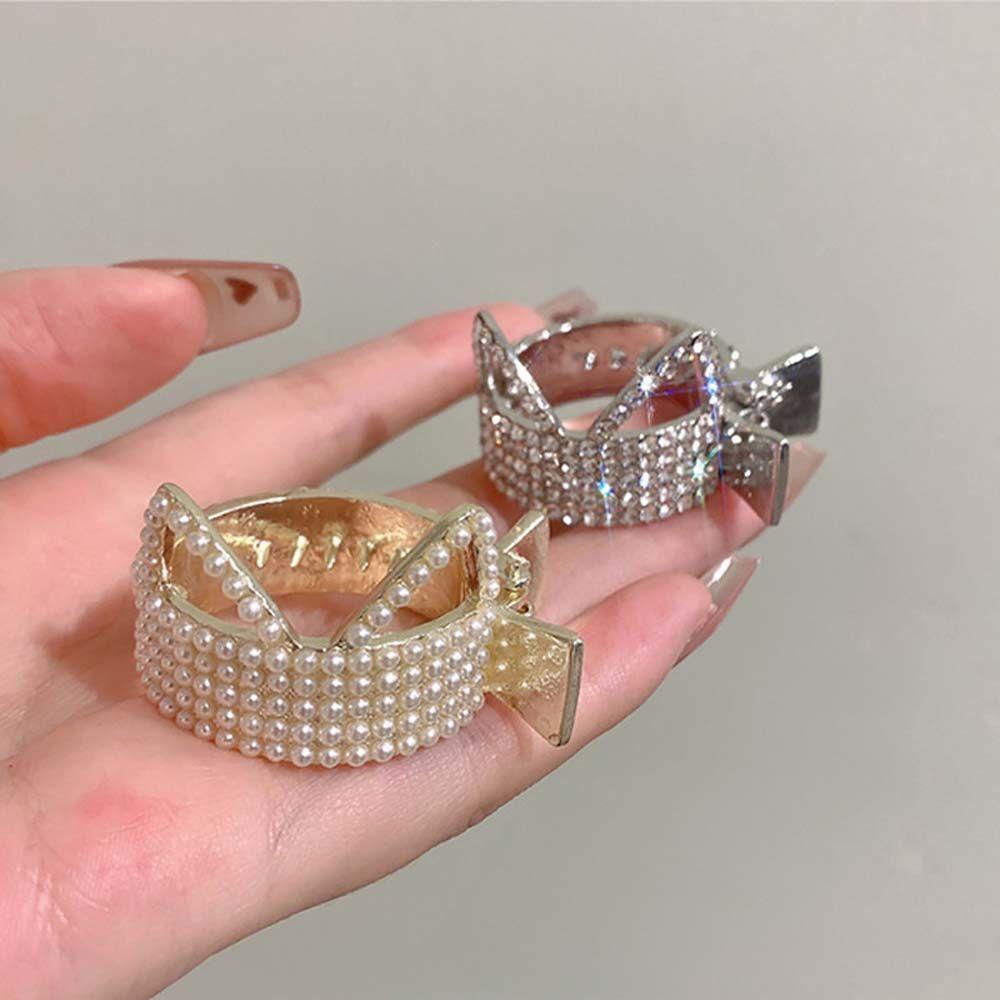 Kẹp Tóc Móng Vuốt WMES15H Cho Nữ|Kẹp Tóc Đuôi Ngựa Hình Tai Mèo Nhiều Màu Sắc Dễ Thương Cho Nữ