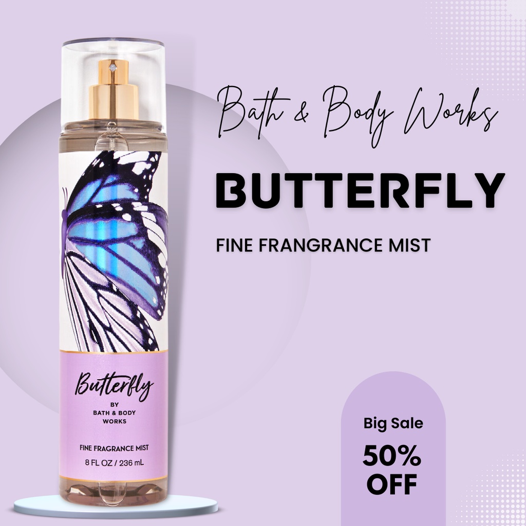 Xịt Thơm Bath And Body Works Butterfly Dành Cho Nữ Chai 236ml