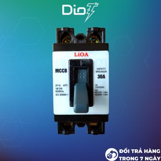 Attomat khối lioa chống giật 1 pha 2 cực