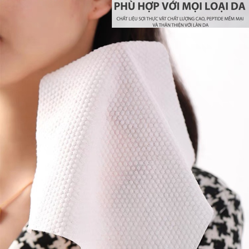 Khăn giấy nén hàn quốc cao cấp gói 20 viên loại dày 24x30cm an toàn tiện dụng