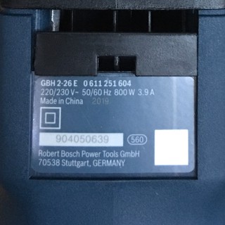 Máy khoan búa GBH 2-26 E Professional/800w